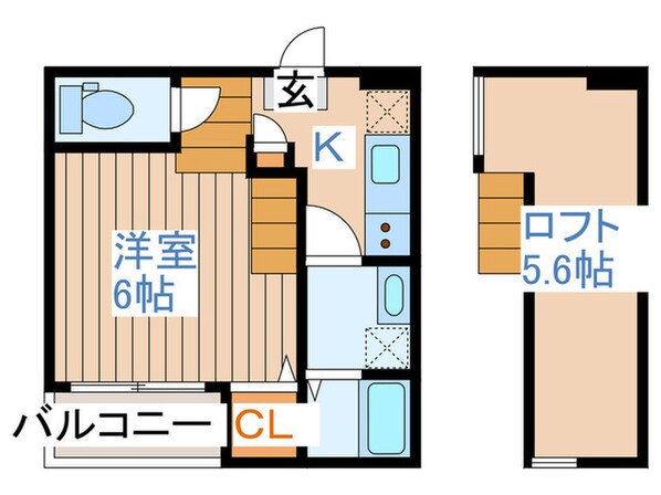 ハーモニーテラス三百人町Ⅲの物件間取画像